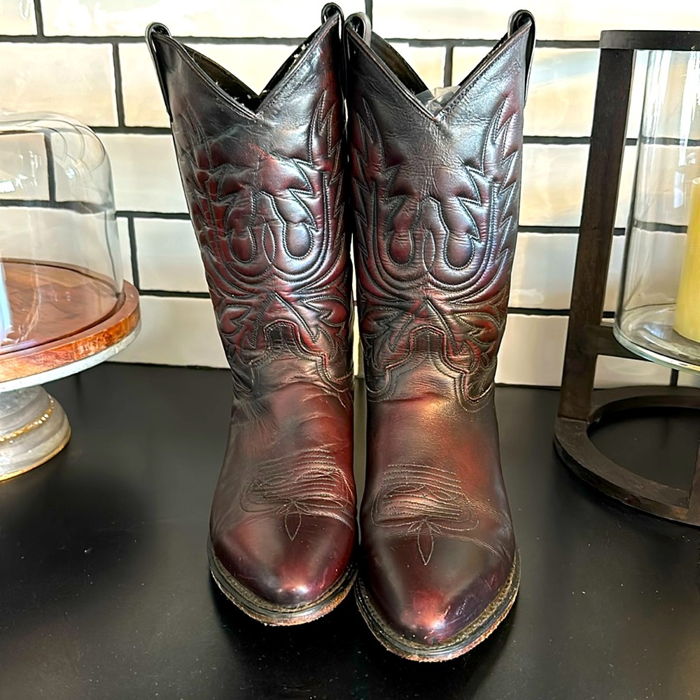 Ariat Mens Heritage R Toe Western Boot Size 10.5